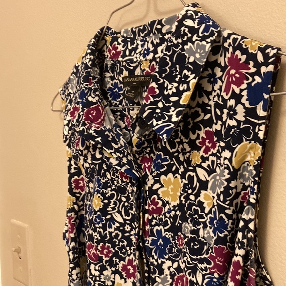 Floral banana republic tie-front dress - Picture 7 of 7